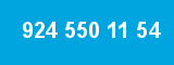 924 550 11 54 924 550 11 54